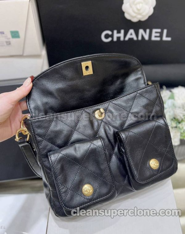 Chanel bag Super Clone picture and price black Small Crossbody cowhide women 5