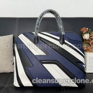 Fendi bag Super Clone picture and price blue Handbag cowhide women