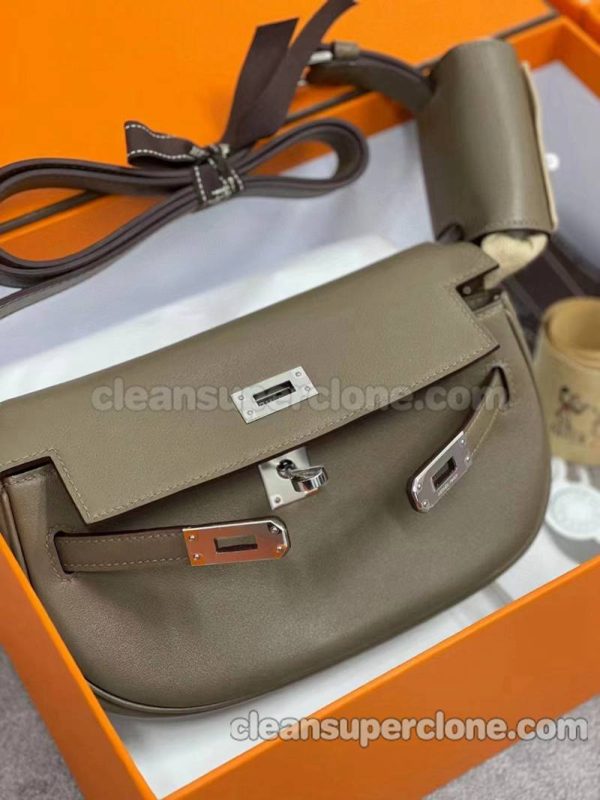 cowhide bag 1:1 Copy description and price Hermes Crossbody women 8