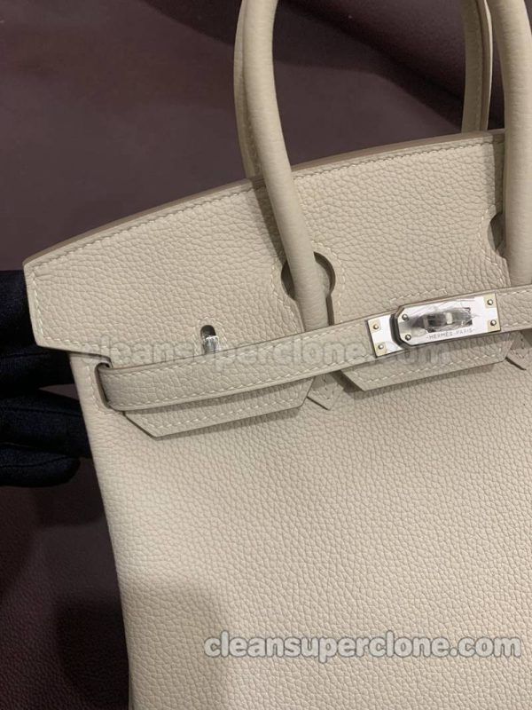 Hermes bag Super Clone picture and price white Handbag cowhide women 2