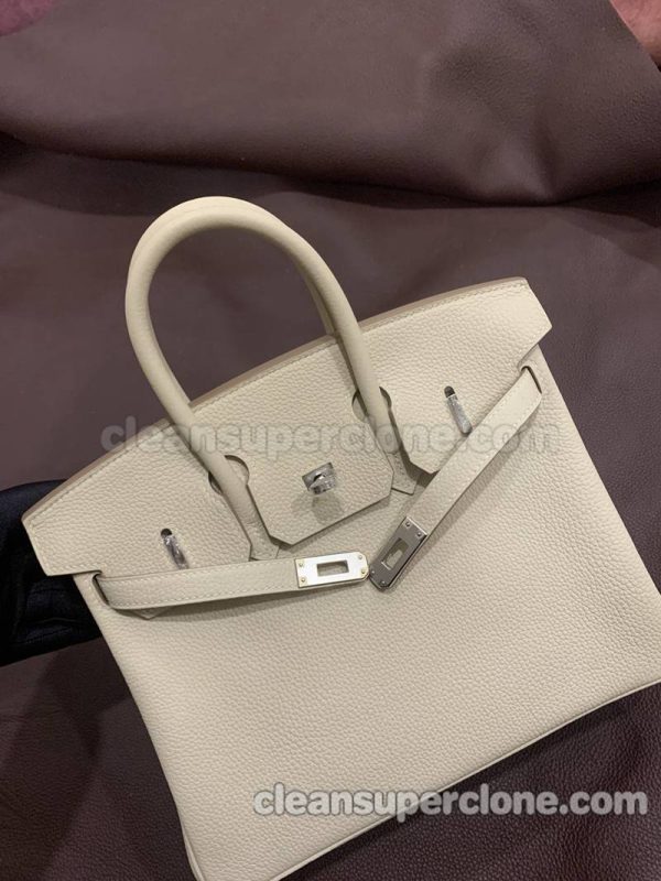 Hermes bag Super Clone picture and price white Handbag cowhide women 5