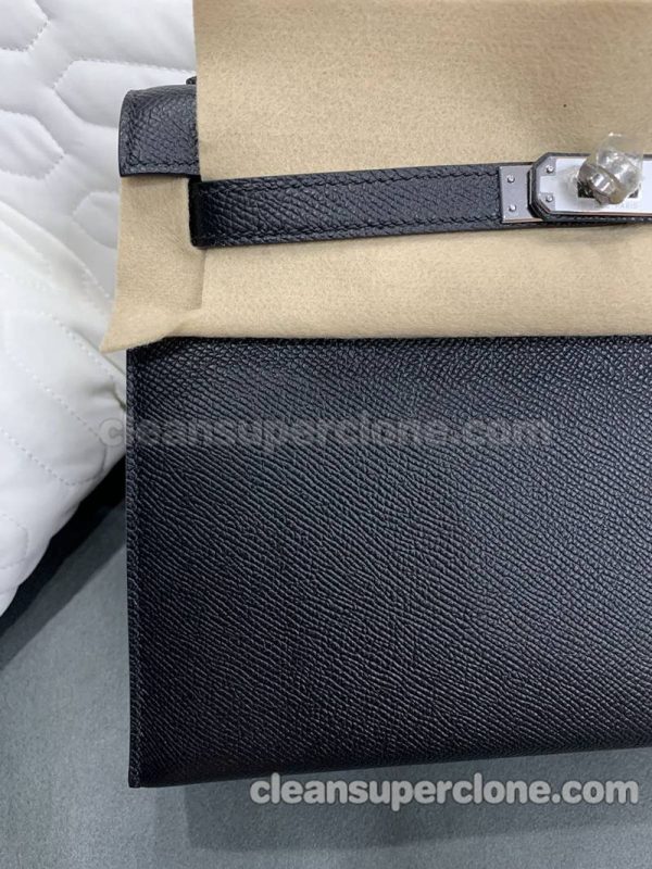 Handbag bag replica details and pricing black Hermes cowhide women 7