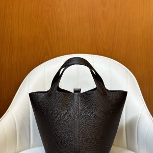 Handbag bag replica details and pricing Ebony Hermes cowhide women