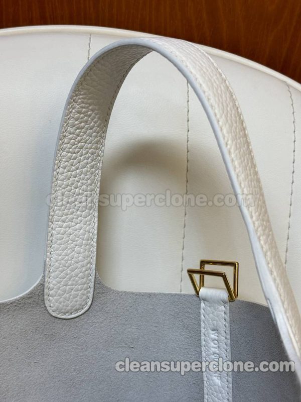 Hermes bag Super Clone picture and price white Handbag cowhide women 5