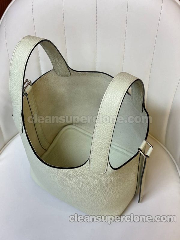 Handbag bag replica details and pricing Bubble green Hermes cowhide women 6