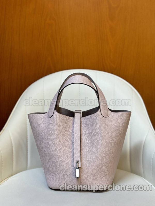 Handbag bag replica details and pricing Dream purple Hermes cowhide women