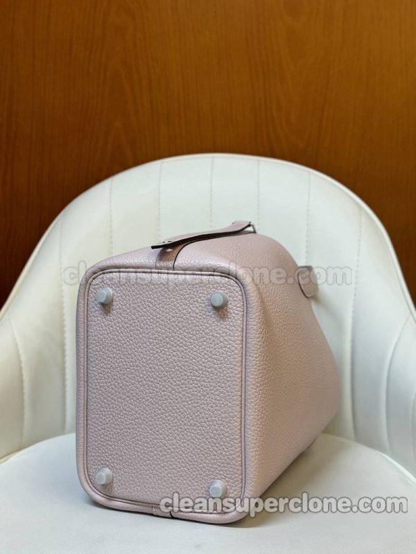 Handbag bag replica details and pricing Dream purple Hermes cowhide women 3