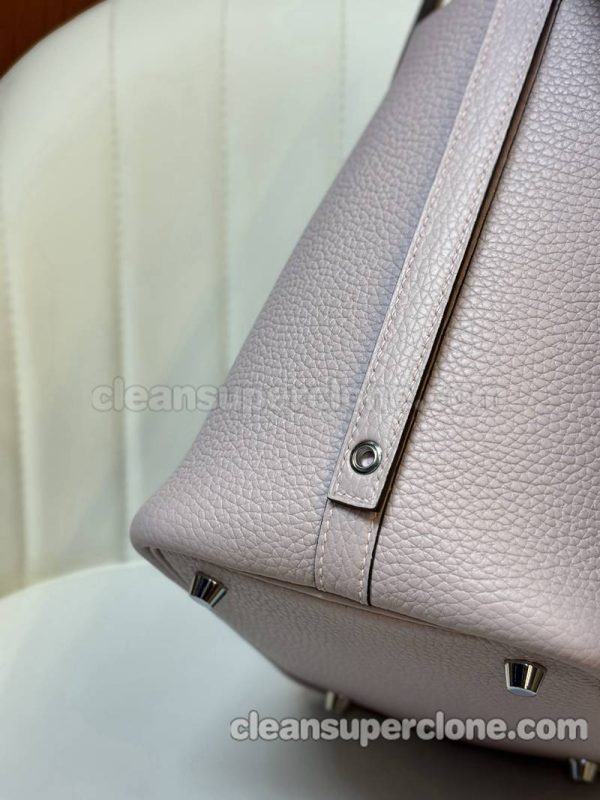 Handbag bag replica details and pricing Dream purple Hermes cowhide women 4