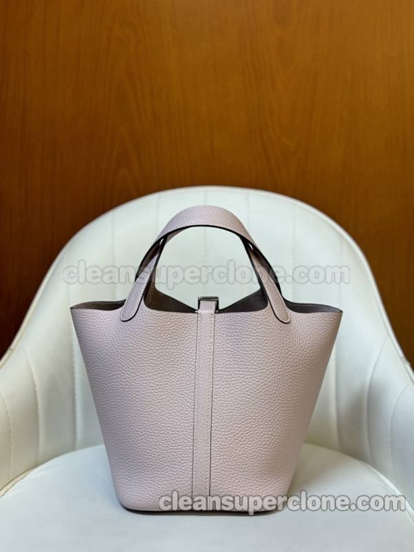 Handbag bag replica details and pricing Dream purple Hermes cowhide women 8