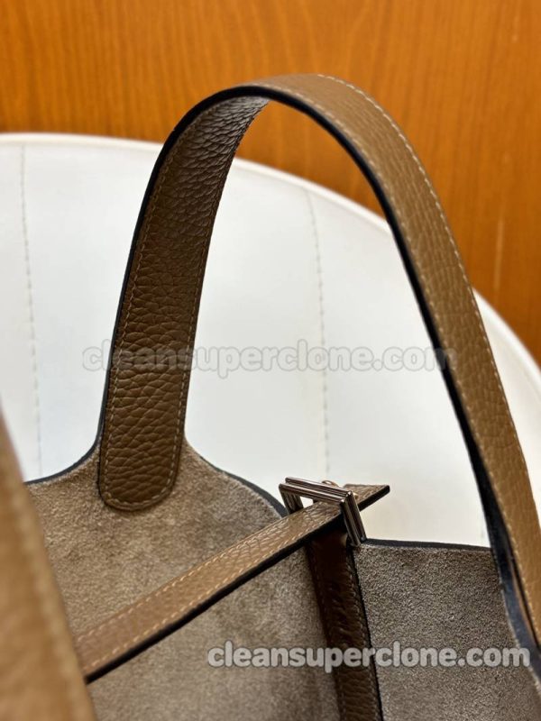 Hermes bag Super Clone picture and price Weimar Handbag cowhide women 5