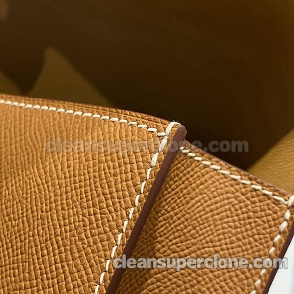 cowhide bag 1:1 Copy description and price gold brown Hermes Crossbody Shoulder women 8