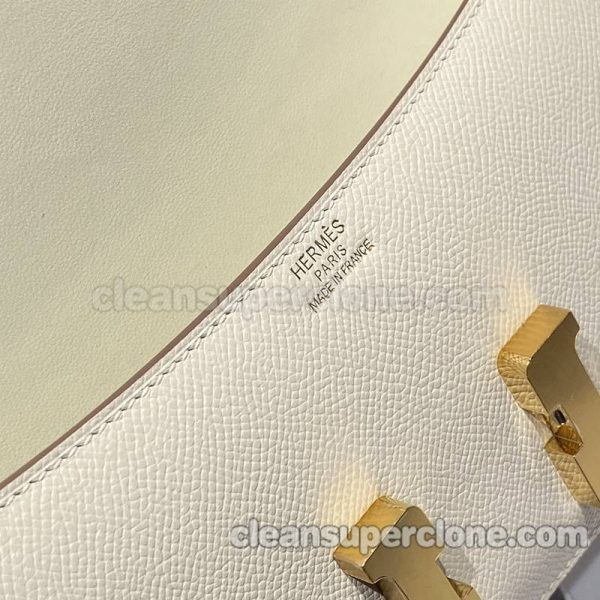 Crossbody bag replica details and pricing lemon yellow Hermes Shoulder cowhide women 7