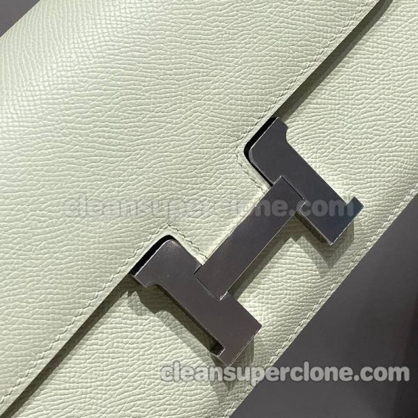 cowhide bag 1:1 Copy description and price Bubble green Hermes Shoulder Crossbody women 5