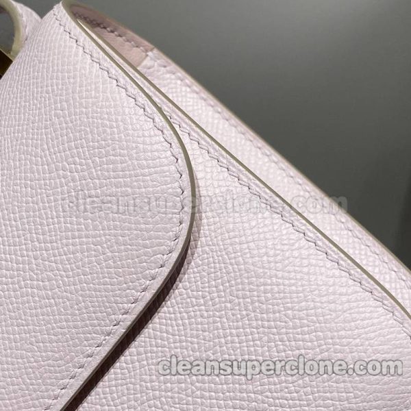 Crossbody bag replica details and pricing Dream pink purple Hermes Shoulder cowhide women 4