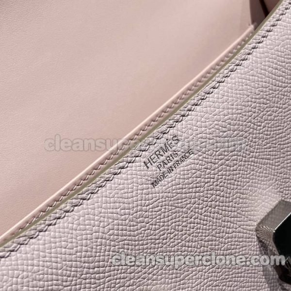 Crossbody bag replica details and pricing Dream pink purple Hermes Shoulder cowhide women 7