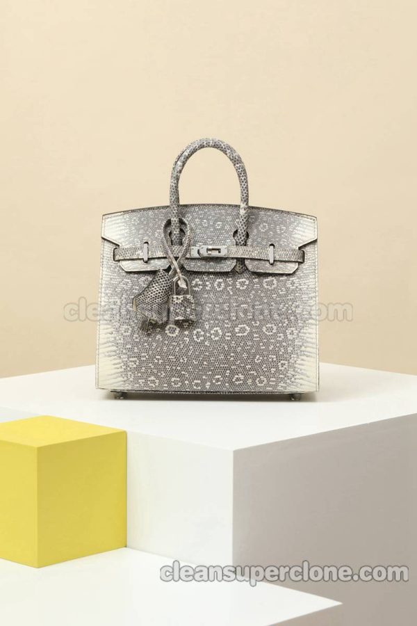 Hermes bag Super Clone picture and price Handbag lizard women