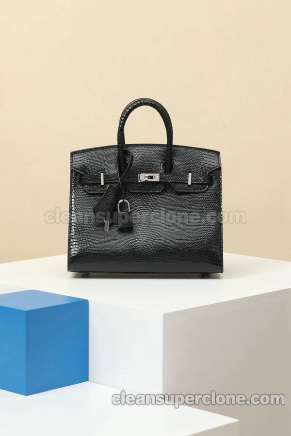 Handbag bag replica details and pricing black Hermes lizard women