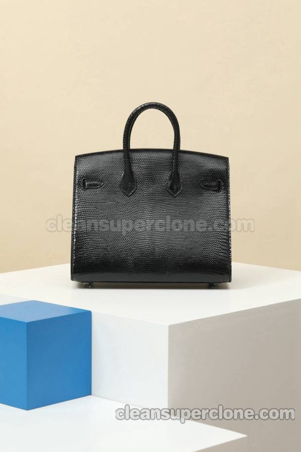 Handbag bag replica details and pricing black Hermes lizard women 3