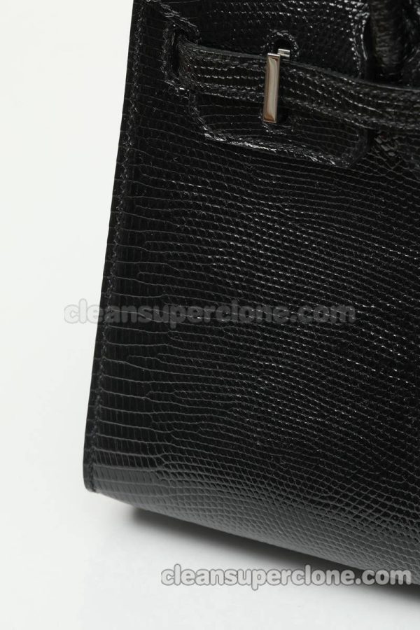 Handbag bag replica details and pricing black Hermes lizard women 4