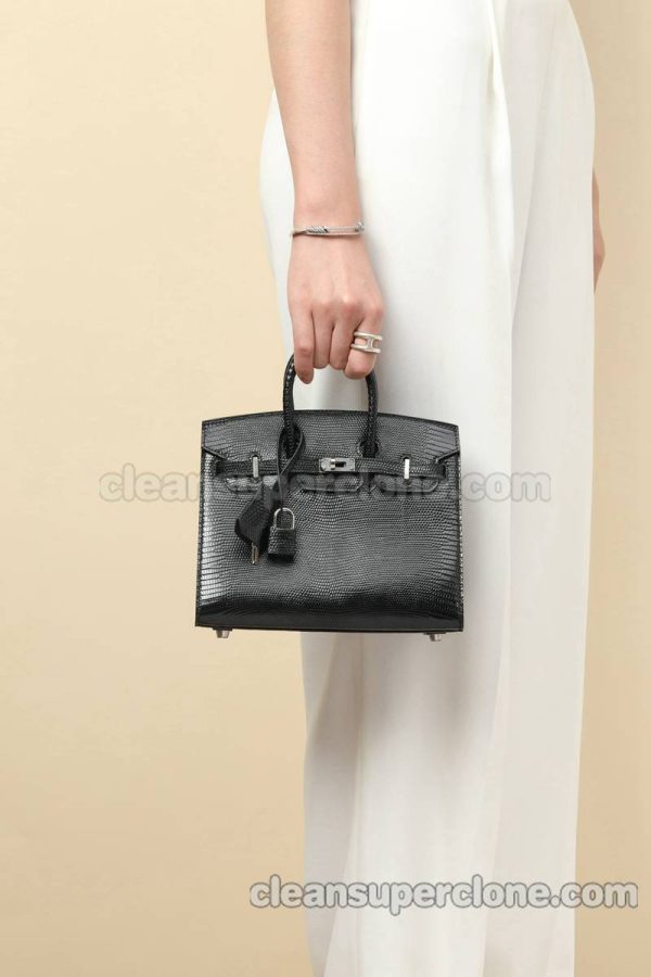 Handbag bag replica details and pricing black Hermes lizard women 8