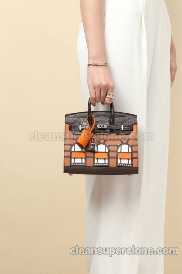 Handbag bag replica details and pricing Hermes Crocodile women 8