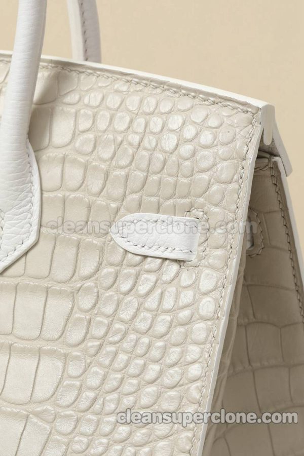 Handbag bag replica details and pricing cement grey Hermes Crocodile women 5