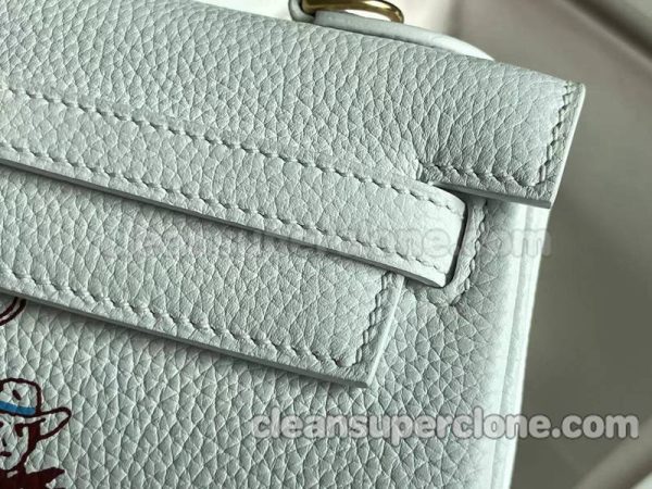 Hermes bag Super Clone picture and price White Handbag cowhide women 5