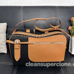 Boston bag Super Clone picture and price golden brown and Black Shoulder cowhide men 8