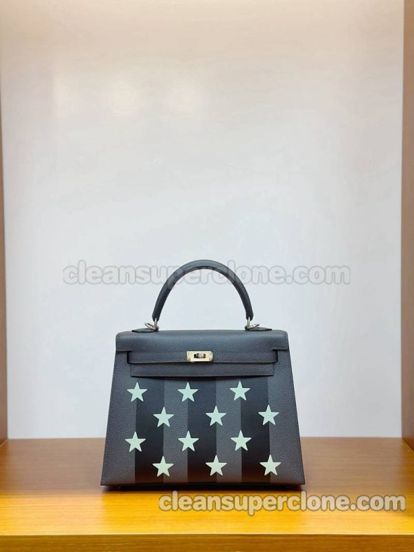 Hermes bag Super Clone picture and price haze grey Handbag Epsom women