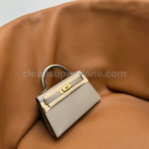 Handbag bag replica details and pricing grey Hermes Epsom women