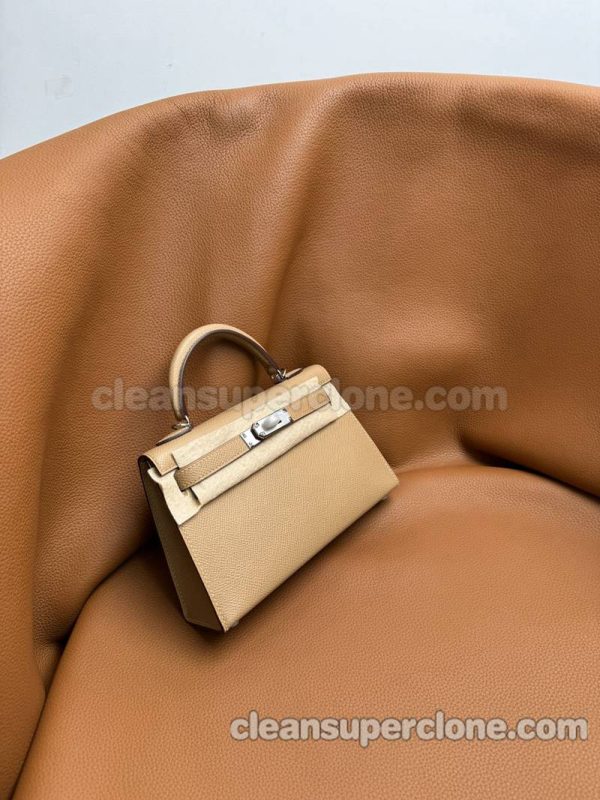 Epsom bag 1:1 Copy description and price yellow Hermes Handbag women 3