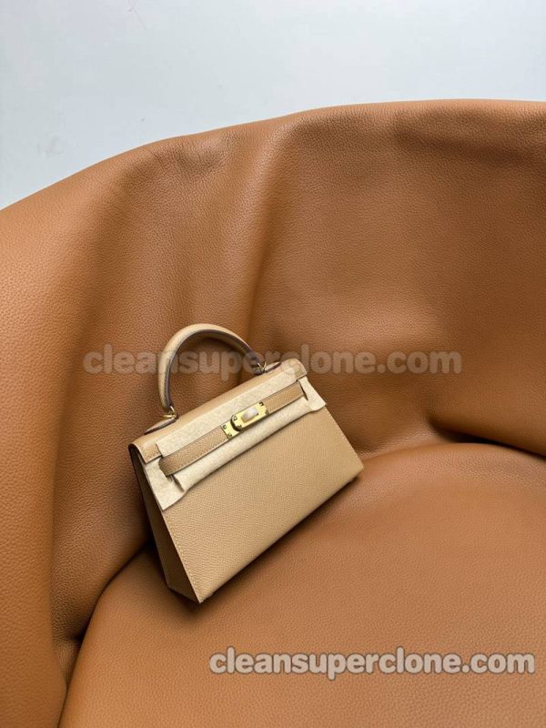 Epsom bag 1:1 Copy description and price yellow Hermes Handbag women 4