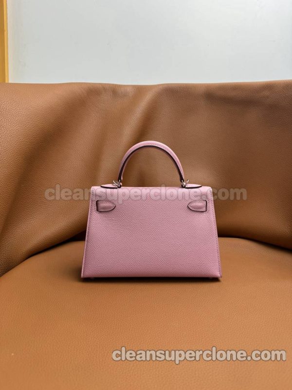 Epsom bag 1:1 Copy description and price mallow purple Hermes Handbag women 2