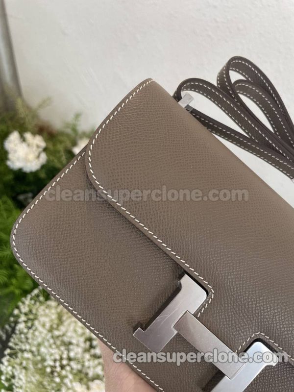 Hermes bag Super Clone picture and price brown Shoulder Crossbody cowhide women 2