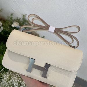 Crossbody bag replica details and pricing white Hermes Shoulder cowhide women