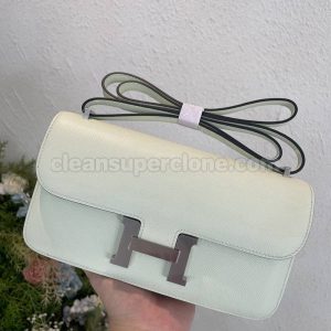 Crossbody bag replica details and pricing Light green Hermes Shoulder cowhide women