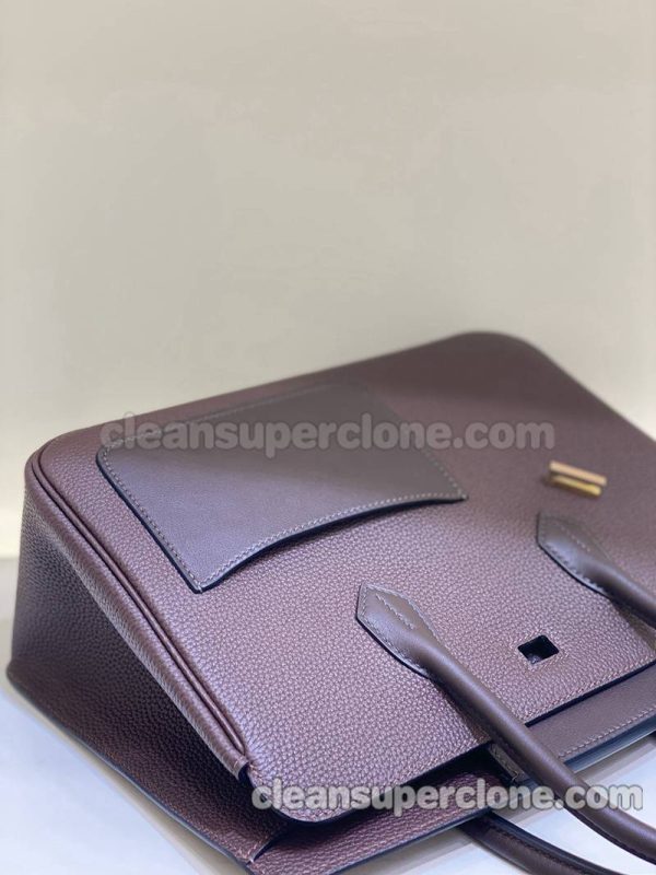 Hermes bag Super Clone picture and price purple Handbag cowhide women 6