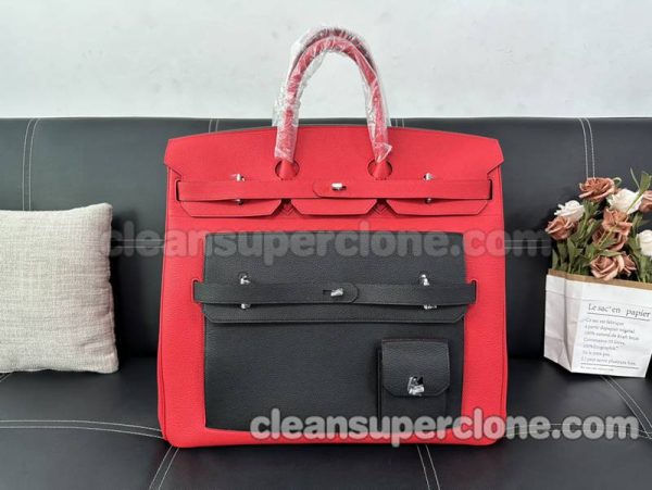 Hermes bag Super Clone picture and price red and pink Handbag cowhide women 5