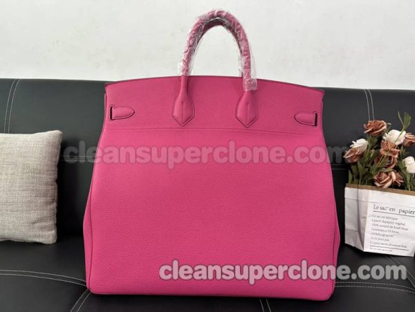 Hermes bag Super Clone picture and price red and pink Handbag cowhide women 6