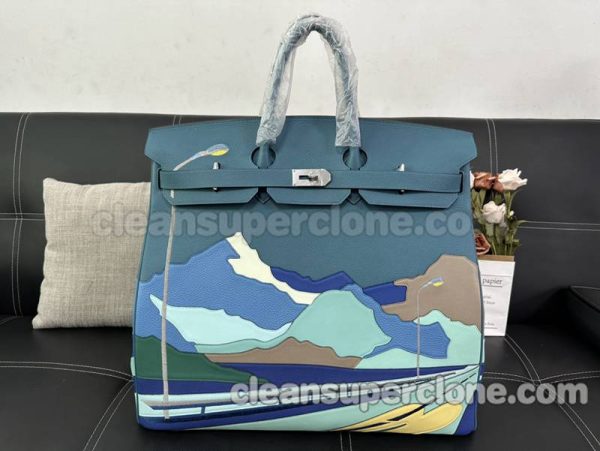 Handbag bag replica details and pricing Painted pattern Hermes cowhide women 6