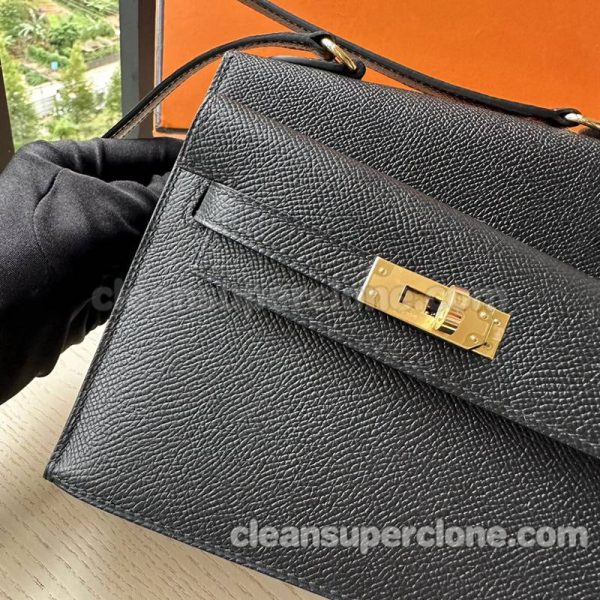 Hermes bag Super Clone picture and price black Shoulder cowhide women 2