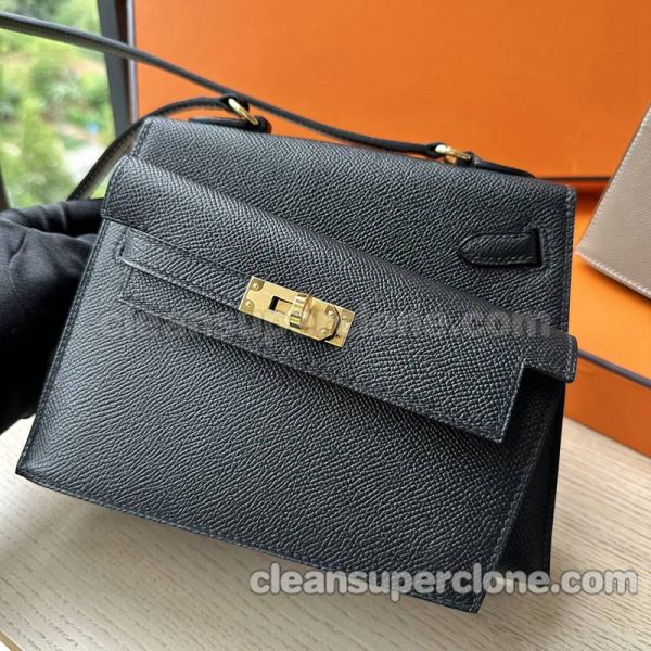 Hermes bag Super Clone picture and price black Shoulder cowhide women 3