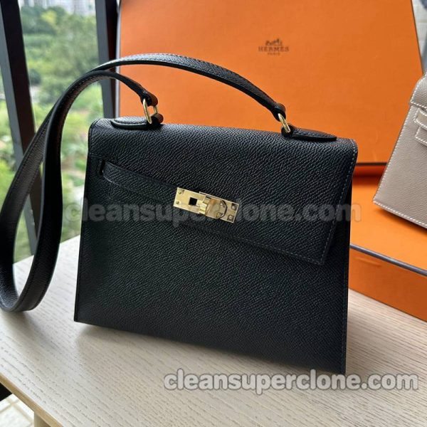 Hermes bag Super Clone picture and price black Shoulder cowhide women 5