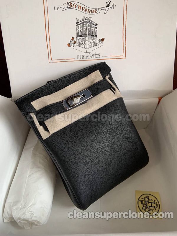 Waist bag replica details and pricing black Hermes cowhide women and men 3