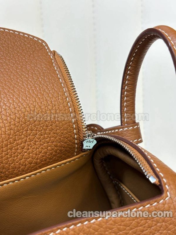 Crossbody bag replica details and pricing brown Hermes Shoulder cowhide women 11