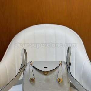 Crossbody bag replica details and pricing Elephant grey Hermes Shoulder cowhide women