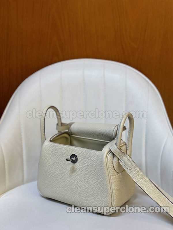 Hermes bag Super Clone picture and price white Crossbody Shoulder cowhide women 2