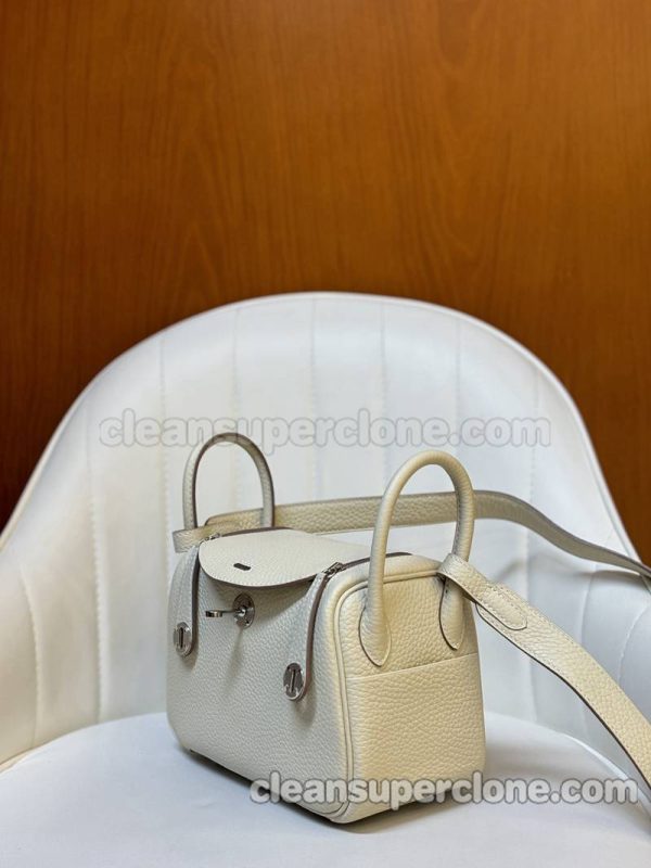 Hermes bag Super Clone picture and price white Crossbody Shoulder cowhide women 3