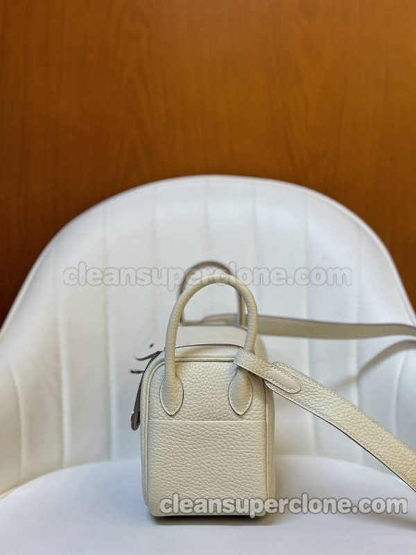 Hermes bag Super Clone picture and price white Crossbody Shoulder cowhide women 4