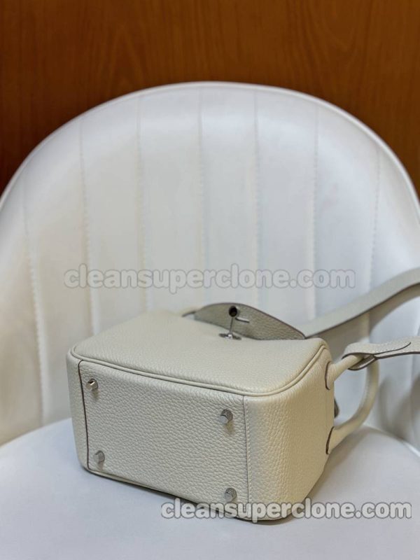 Hermes bag Super Clone picture and price white Crossbody Shoulder cowhide women 9